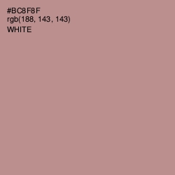 #BC8F8F - Brandy Rose Color Image